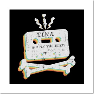 tina simply the best / vintage cassette Posters and Art